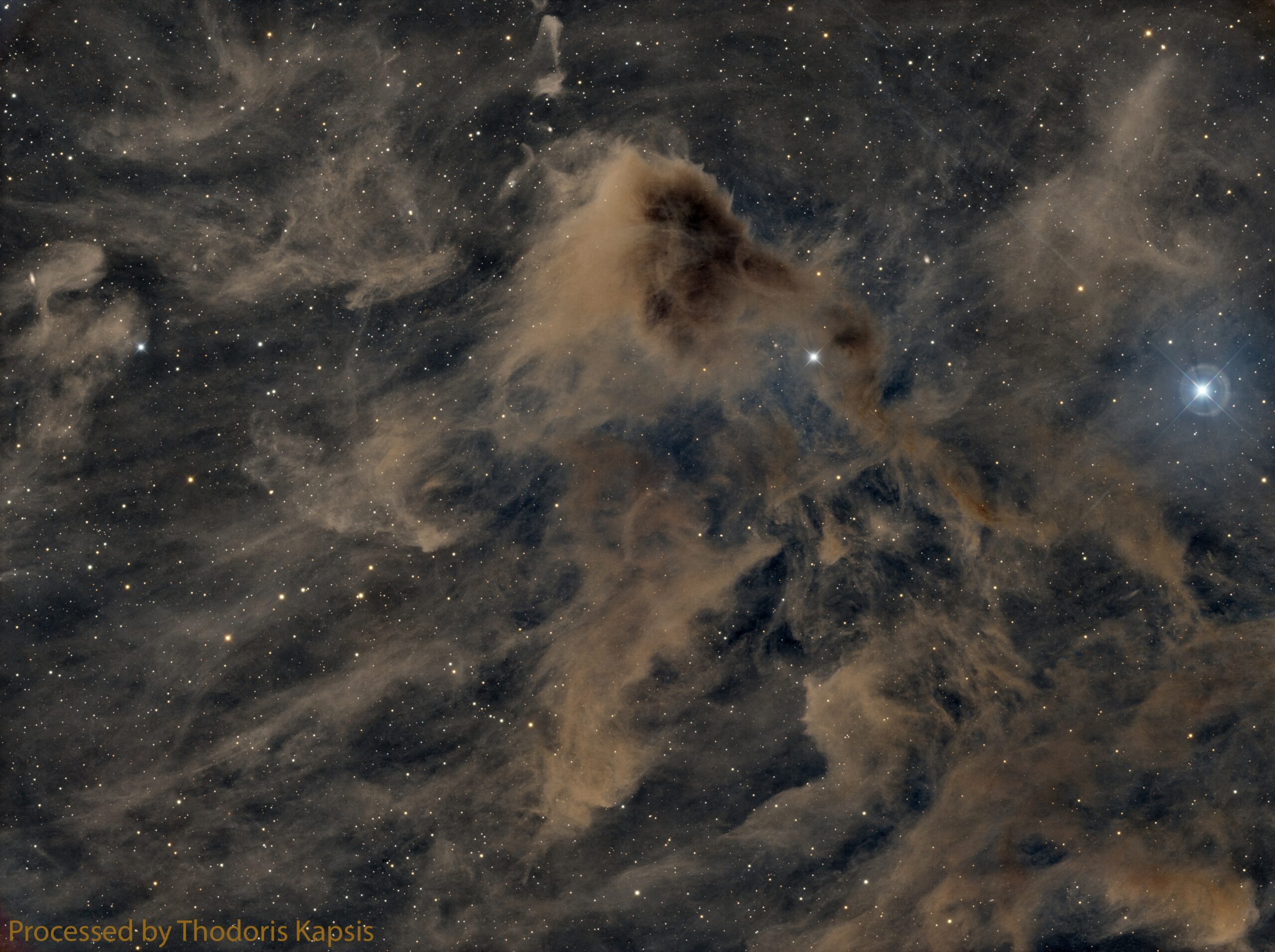 LBN19 (Dusty Region in Serpens)