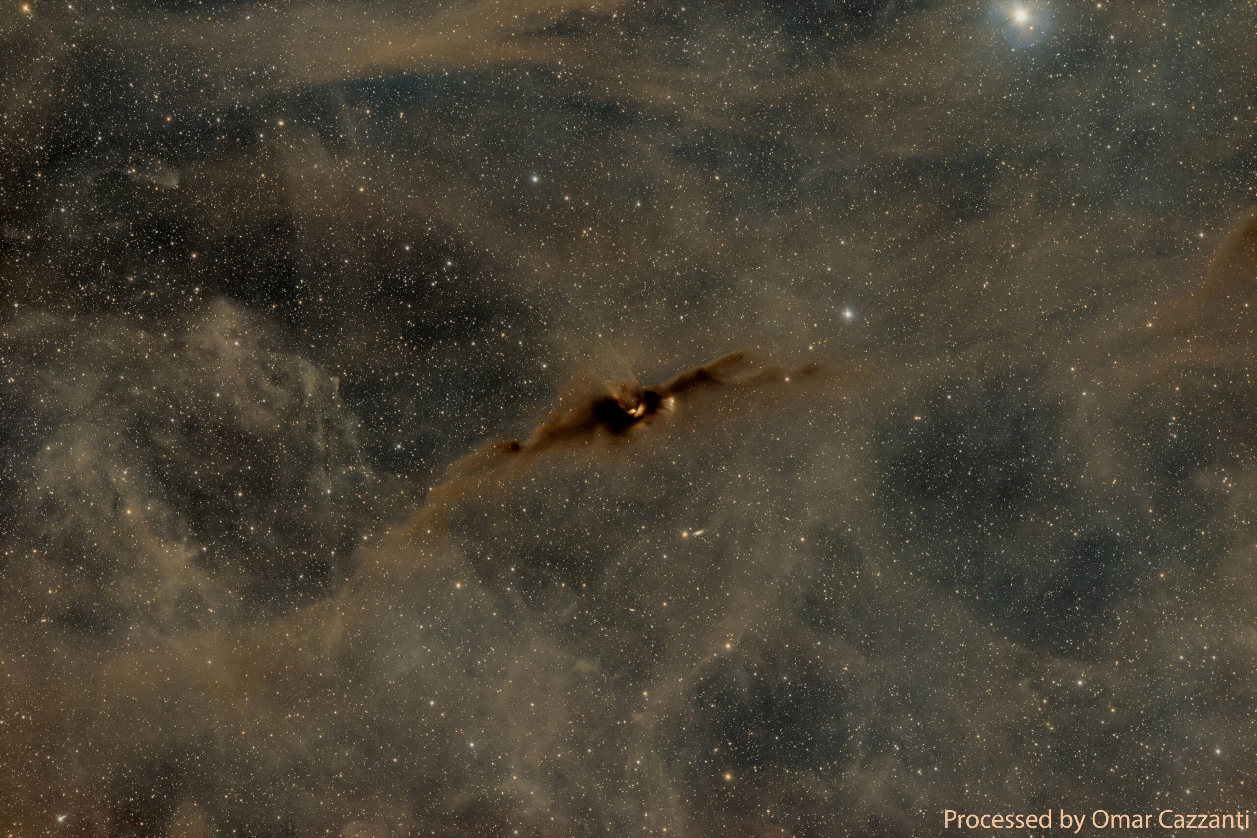 LDN43 (Flying Bat Nebula)
