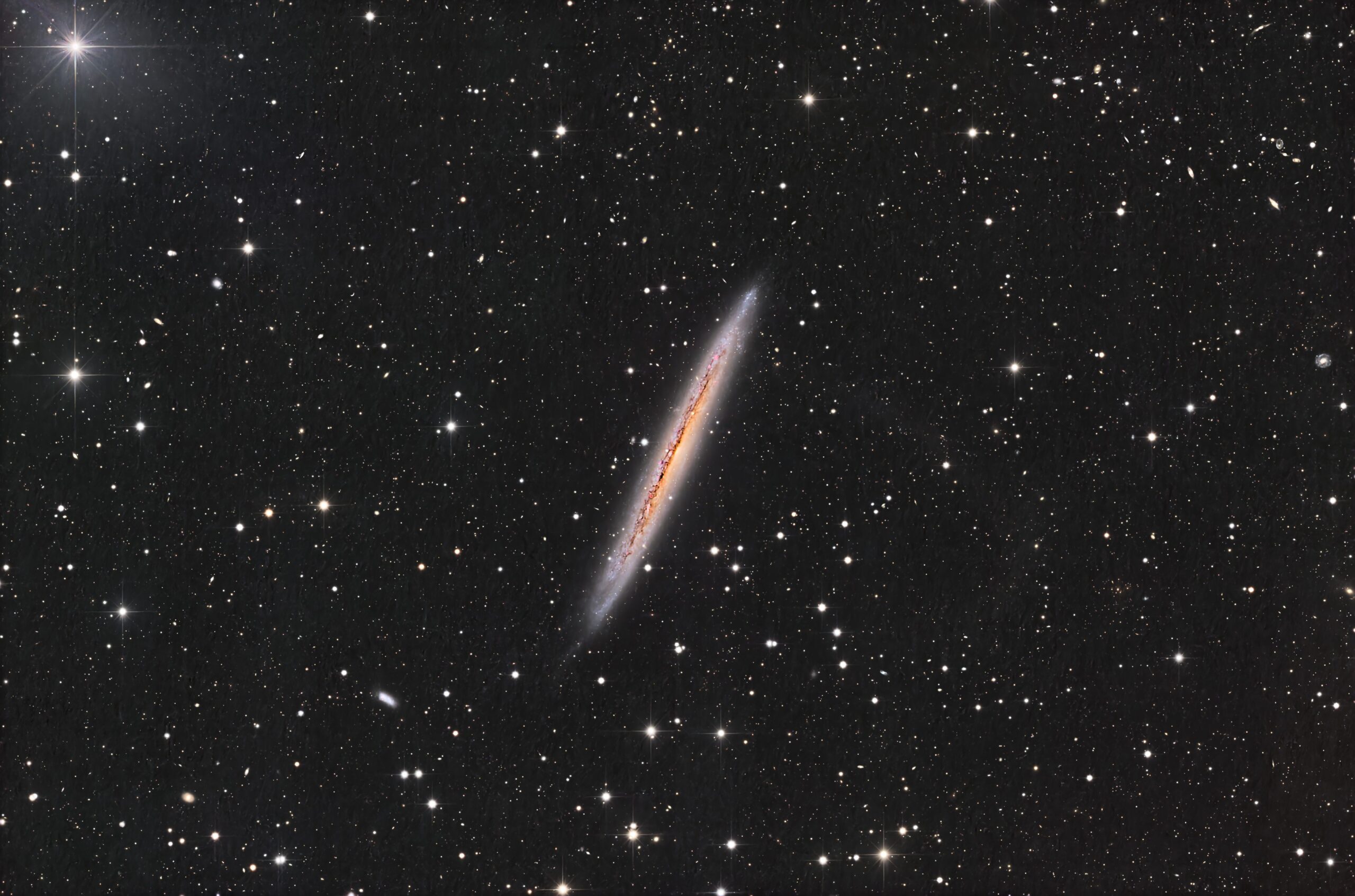 NGC5907 (Splinter Galaxy) with SN2026kid